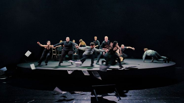 "Hurricane" med GöteborgsOperans Danskompani. Foto: Lennart Sjöberg