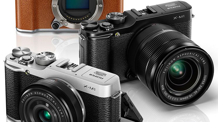 FUJIFILM X-M1 – Ny kompakt systemkamera från FUJIFILM