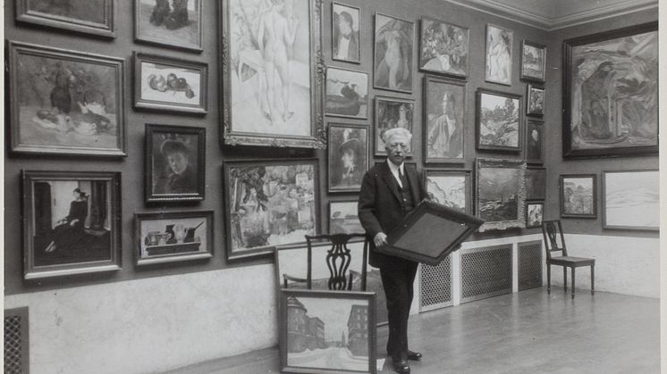 Prins Eugen och konstsamlingen. Foto PEW