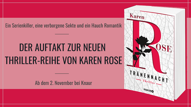 Karen Rose ist zurück mit einem hochspannenden Thriller aus Sacramento