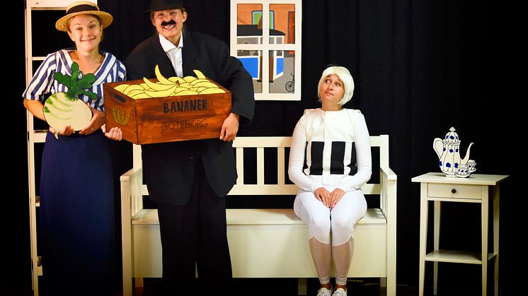 Farfars mammas soffa spelas på Alfons Åbergs Kulturhus