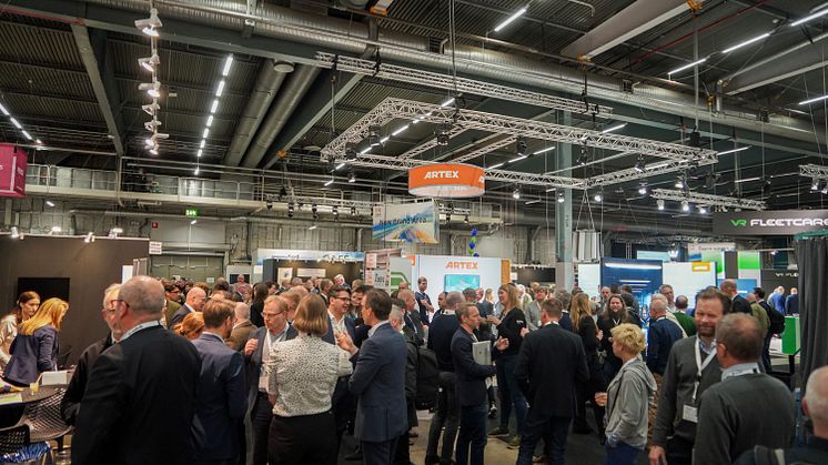 Resan mot hållbara järnvägstransporter tog avstamp på Stockholmsmässan när branschen samlades under Train & Rail 