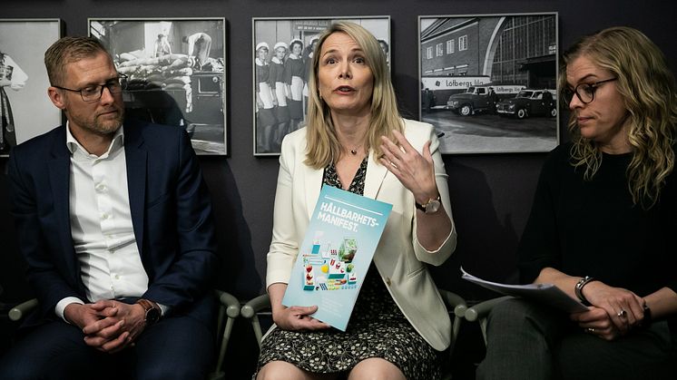 Anna Malmhake, vice ordf. Livsmedelsföretagen och vd The Absolut Company
