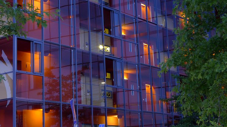 Bild 3. Fox Design armatur Quarto i Kv. Forsen, Hammarby Sjöstad.