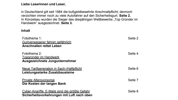 Tipps und Themen 11-2018