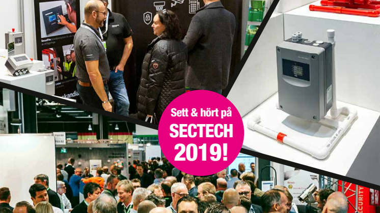 Säkerhetsmässan Sectech 2019 satte rekord