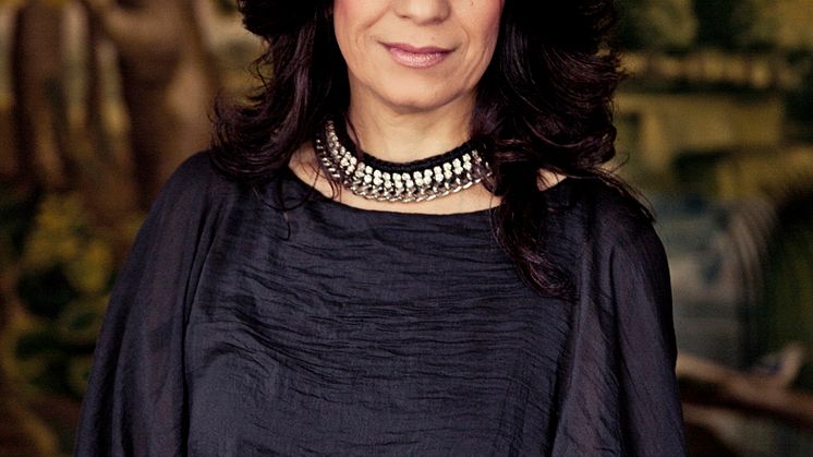 Högupplöst författarporträtt: Soheila Fors (fotograf Rickard L Eriksson)