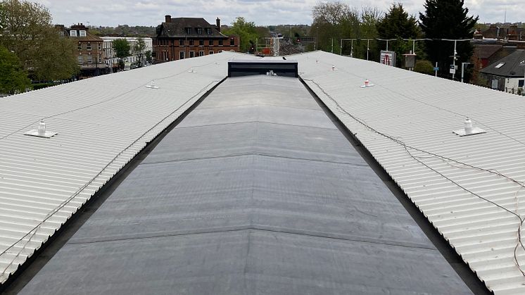 Balham station roof