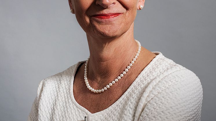 På bilden: Konstnärsnämndens direktör Anna Söderbäck Fotograf: Johan Westin