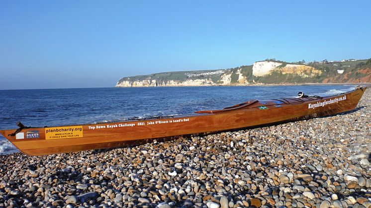 Hi-res image - Ocean Signal - Ocean Signal is sponsoring solo kayaker Roy Beal by providing him with a rescueME PLB1 Personal Locator Beacon and an electronic distress flare, the rescueME EDF1