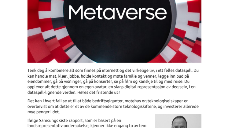Metaverse pressemelding