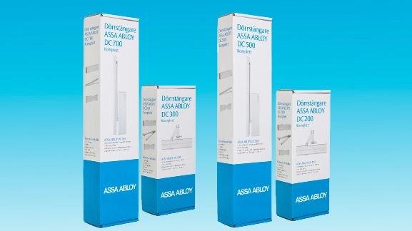 ASSA ABLOY Dörrstängare – nu i komplett förpackning