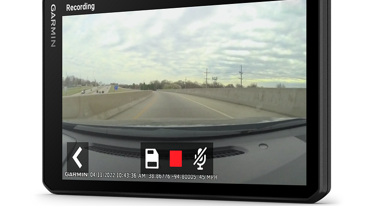 Garmin CamperCam795_Videoansicht