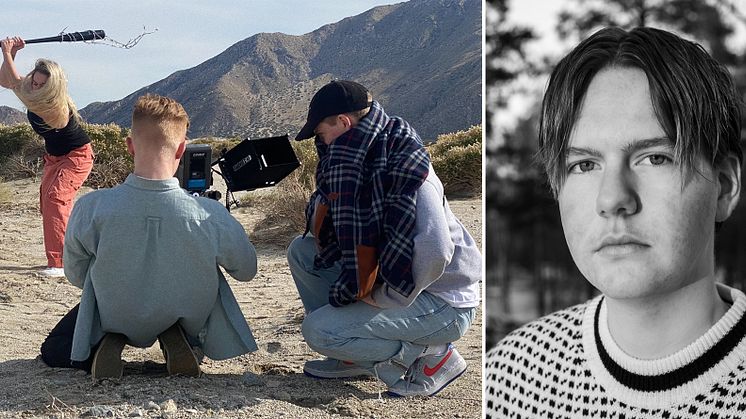 Peter: – Vips så var vi på vei for å skyte musikkvideo i ørkenen i Palm Springs