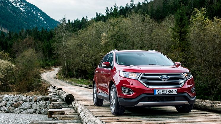 Vadonatúj Ford Edge SUV: kategóriaelső helykínálat és menetdinamika, prémium komfort és kifinomultság