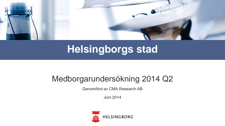 Rapport Helsingborgs stads medborgarpanel