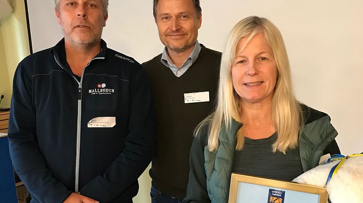 Thomas Isaksson Mallboden Café och Vandrarhem, Magnus Hollwin AB Göta kanalbolag och Ann Lövgren Mallboden Café och Vandrarhem
