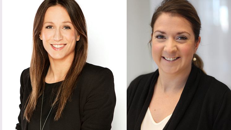 NYE DIREKTØRER: Bettina Flatland (t.v.) er ny kommunikasjonsdirektør, mens Ann Ekengren er ny HR-direktør i Nordic Choice Hotels.