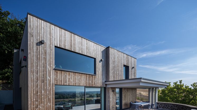 Charakterstark & langlebig: Fassade aus Kebony Character