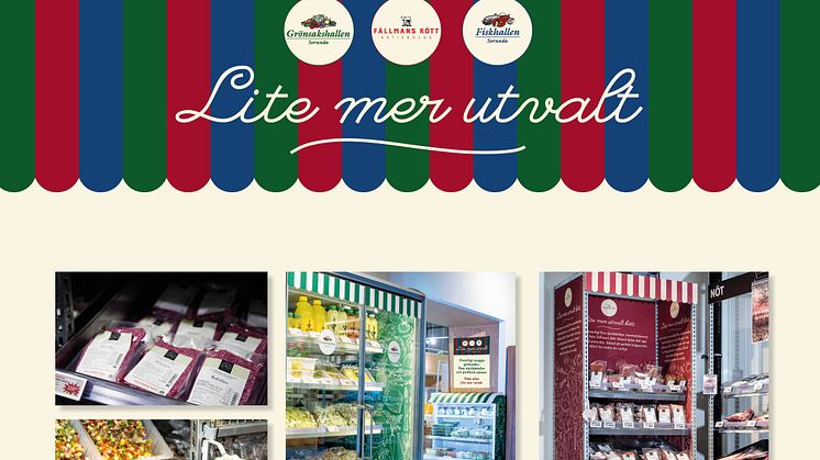 Sorundahallarna presenteras i nytt koncept hos Martin & Servera Restaurangbutiker