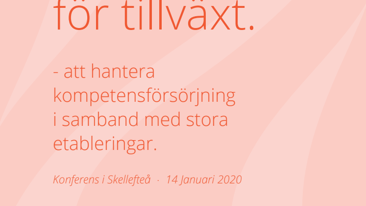 Program Omställning för tillväxt
