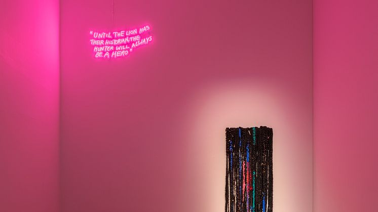Jeannette Ehlers, Until the Lion, 2021. Secret Pathways to Freedom, 2021. 