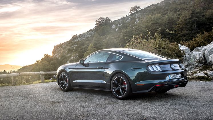 Ford Mustang BULLITT 2018 prøvekjøring
