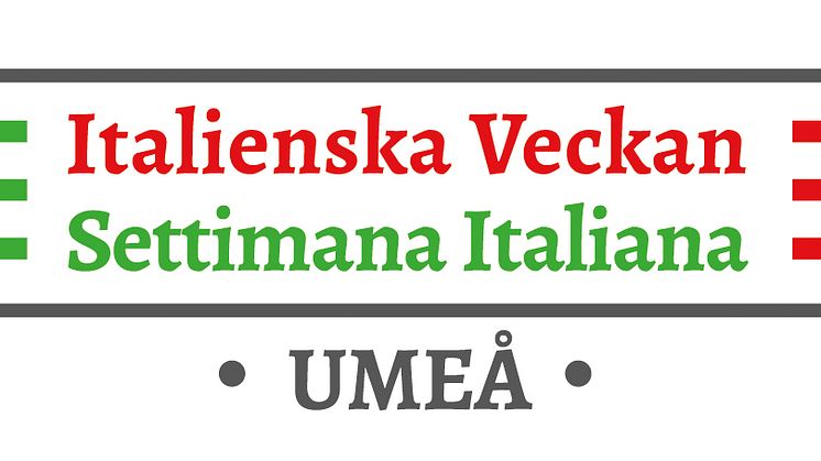 Italienska Kulturinstitutet på Italienska Veckan i Umeå
