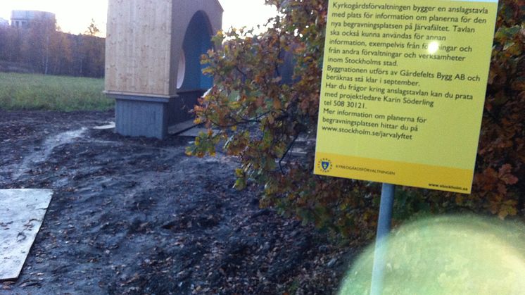 "Vi bygger en anslagstavla"