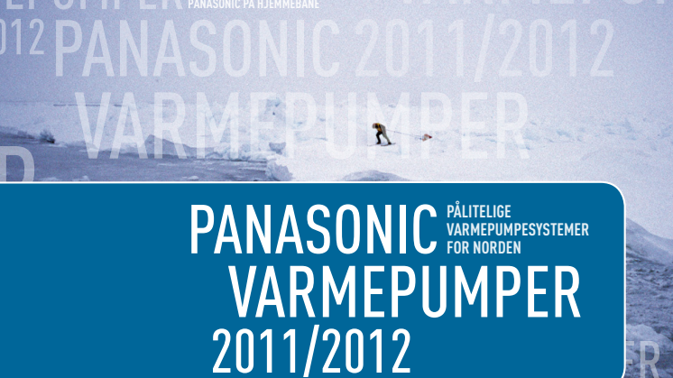 Panasonic luft til luft varmepumpe brosjyre for 2012