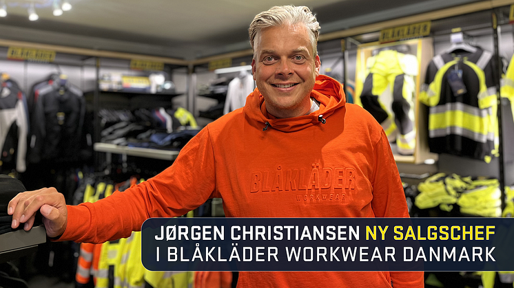 Jørgen Christiansen ny salgschef i Blåkläder Workwear Danmark