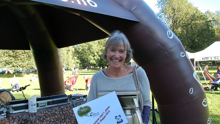 Ellen (61) hvilte seg til seier i kaffemesterskap