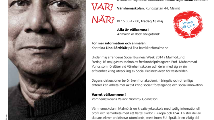 Inbjudan föreläsning 16 maj Värnhemsskolan