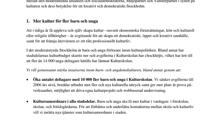 Ge kulturen ett lyft