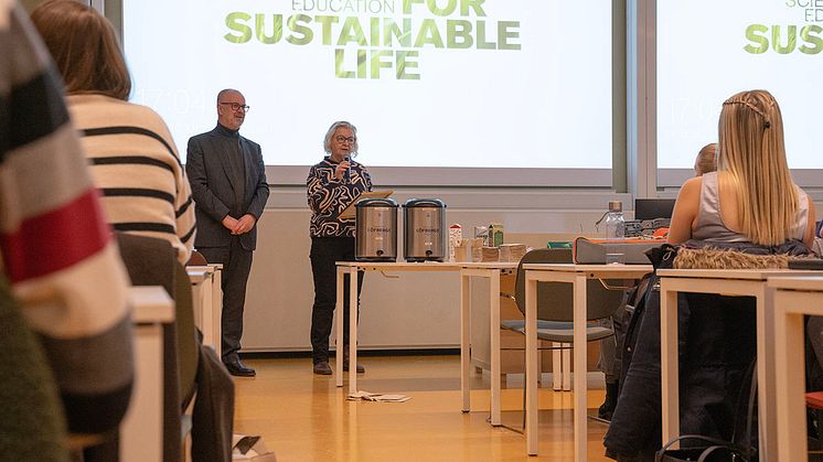 Tal vid utdelning av Mask-Olles stipendium
