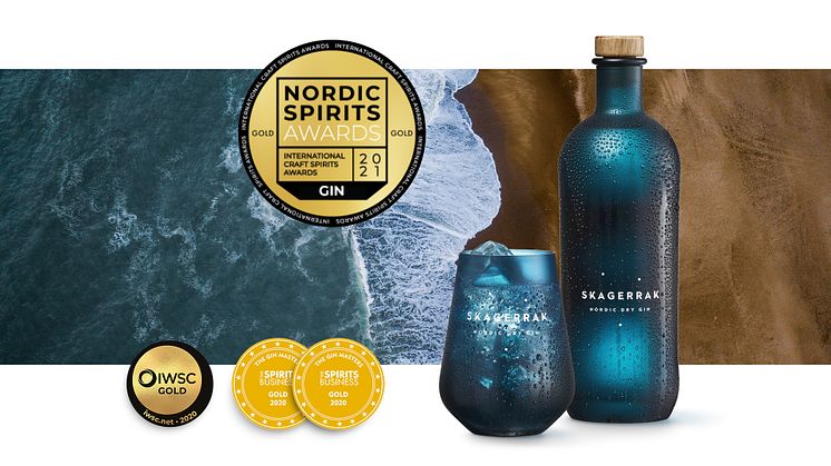 Skagerrak hantverksgin vinner guld igen!