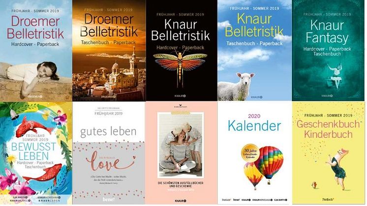 Das Droemer Knaur Frühjahrsprogramm 2019