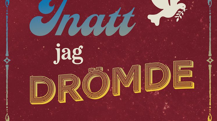 Singelomslag Inatt jag drömde. Eric Palmqwist, LB [Lars Bygdén] och Sarianna Cortes - release 29 november