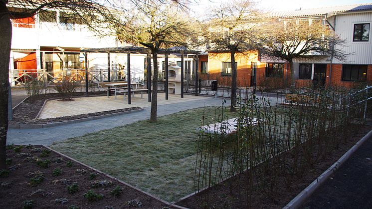 Nya lägenheter i gamla förskolan i Mölnlycke