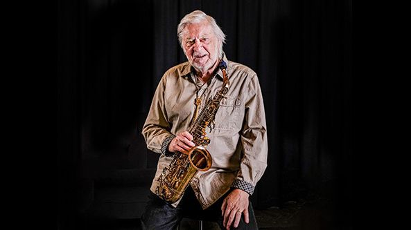 Helge lbin kommer till Palladium Malmö 13 januari för världspremiären av sitt nya projekt Helge Albin Quintet. Foto: Eva Sjögren/Musik i Syd
