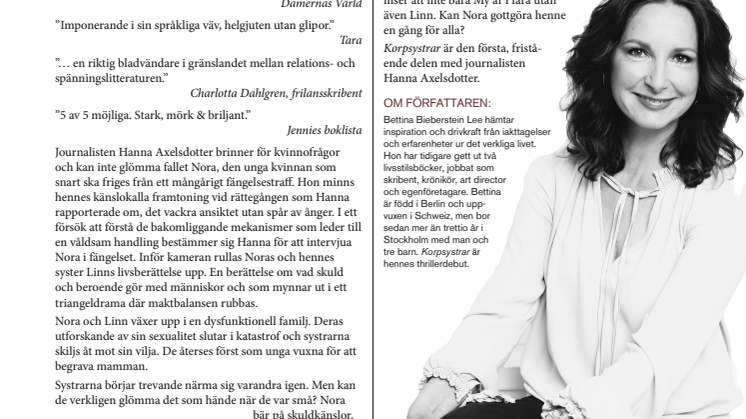 Korpsystrar av Bettina Bieberstein-Lee pocket