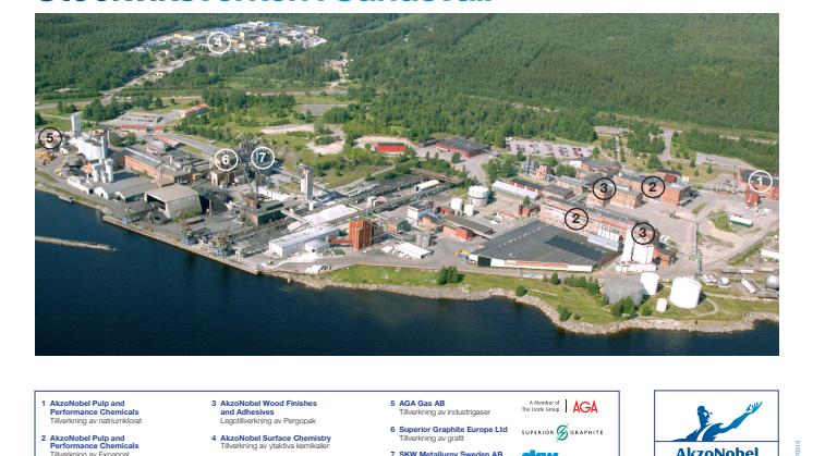 Stockviksverken in Sundsvall - map 
