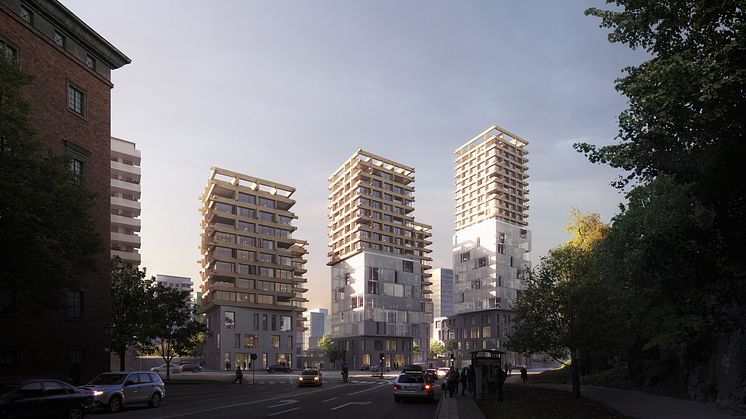 HSBs nya landmärke sätter Norrtull på kartan