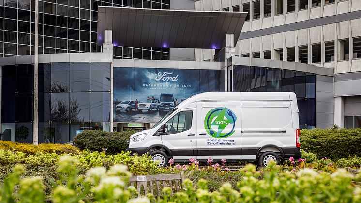 Ford E-Transit kunde testprosjekt 2021