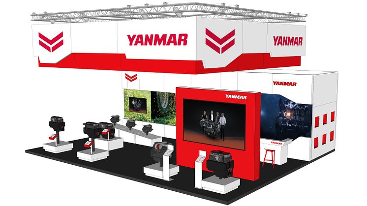 EIMA International 2018, Yanmar booth (artist’s impression)