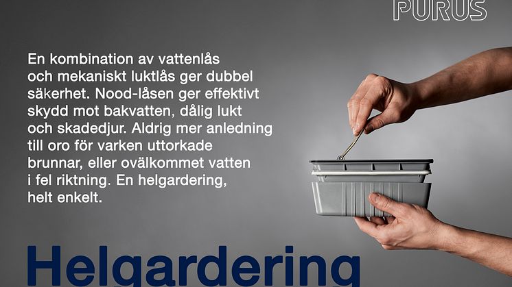 Purus Trygghetskampanj steg nr 2 - Helgardering