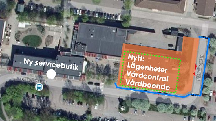 Ny lokal för butik på Drottninghögs centrum