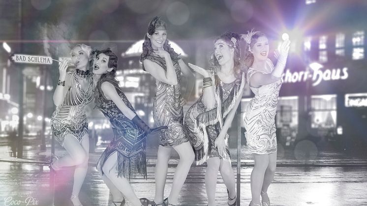 Die KARO DANCERS sind bei der Geburtstagsparty 20Jahre ACTINON Bad Schlema mit von der Partie ©CocoPixMedia