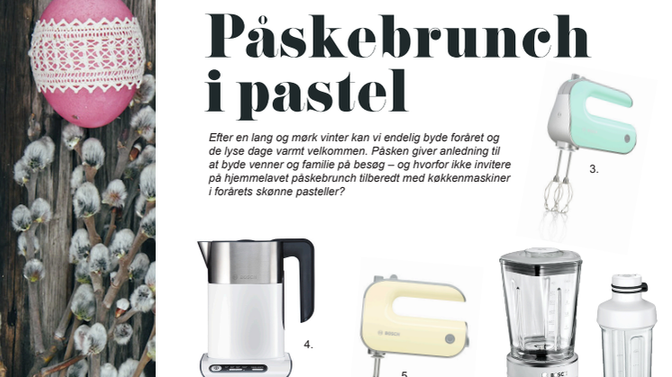 Trendflash: Påskebrunch i pastel