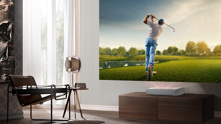 Samsungin The Premiere -laserprojektori tuo urheilutunnelman kotiin